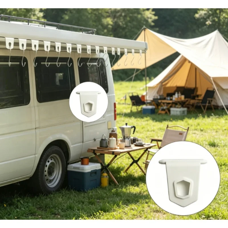 10pcs White/Black Universal Awning Clothes Hook Racks for RV Camper Caravan Party Light Holder RV Awnning Hook Accessories Parts
10pcs White/Black Universal Awning Clothes Hook Racks for RV Camper Caravan Party Light Holder RV Awnning Hook Accessories Parts