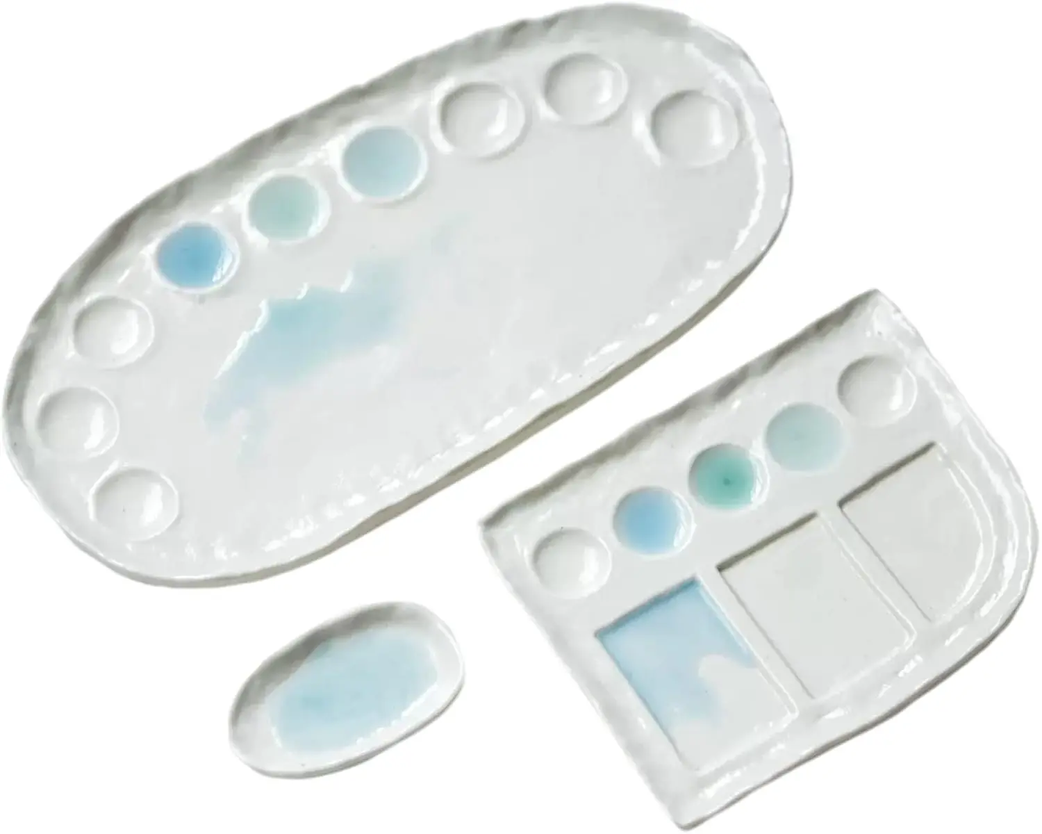 5-9in Ceramic Watercolor Mixing Palette, Square Porcelain Watercolor Palette, Porcelain Watercolor Palette, Ceramic Arti
5-9in Ceramic Watercolor Mixing Palette, Square Porcelain Watercolor Palette, Porcelain Watercolor Palette, Ceramic Arti