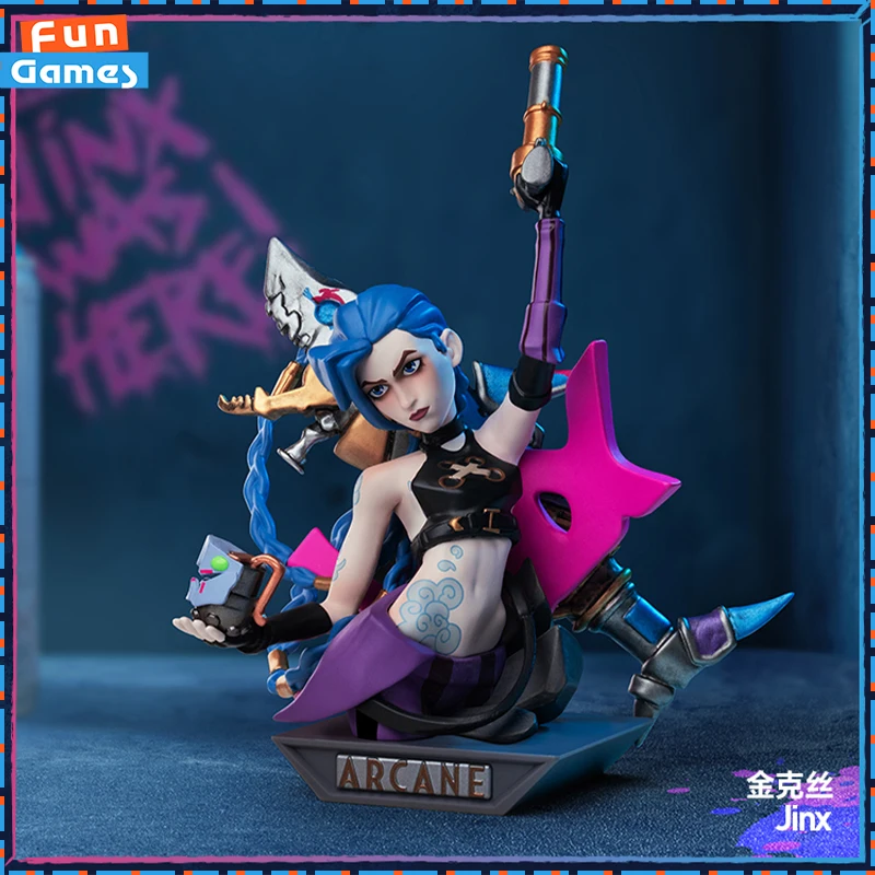 Origina Pop Mart League Of Legends Blind Box Arcane Jinx Anime Figures Genuine Mystery Box Caitlyn Warwick Model Custom Gift Toy
Origina Pop Mart League Of Legends Blind Box Arcane Jinx Anime Figures Genuine Mystery Box Caitlyn Warwick Model Custom Gift Toy