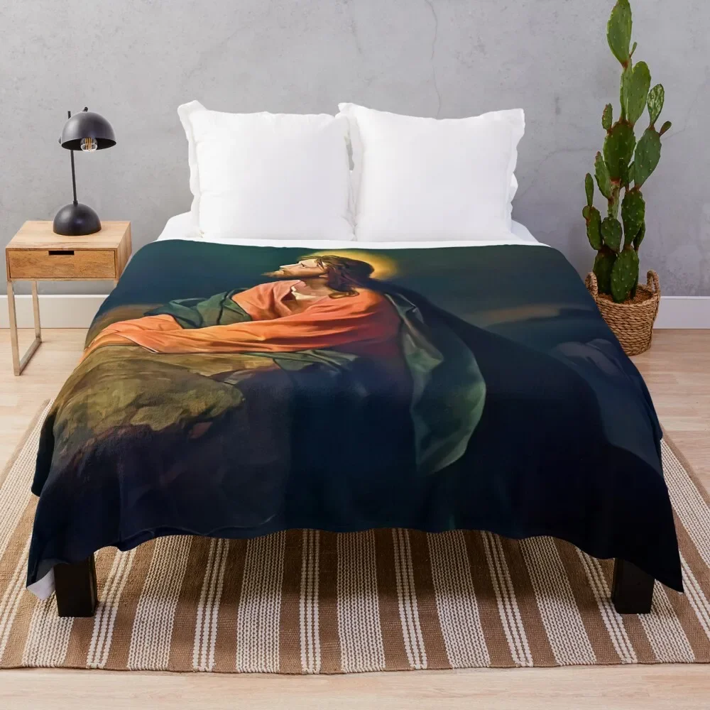 Christ praying in Gethsemane Throw Blanket halloween Luxury Throw Moving Blankets
Christ praying in Gethsemane Throw Blanket halloween Luxury Throw Moving Blankets