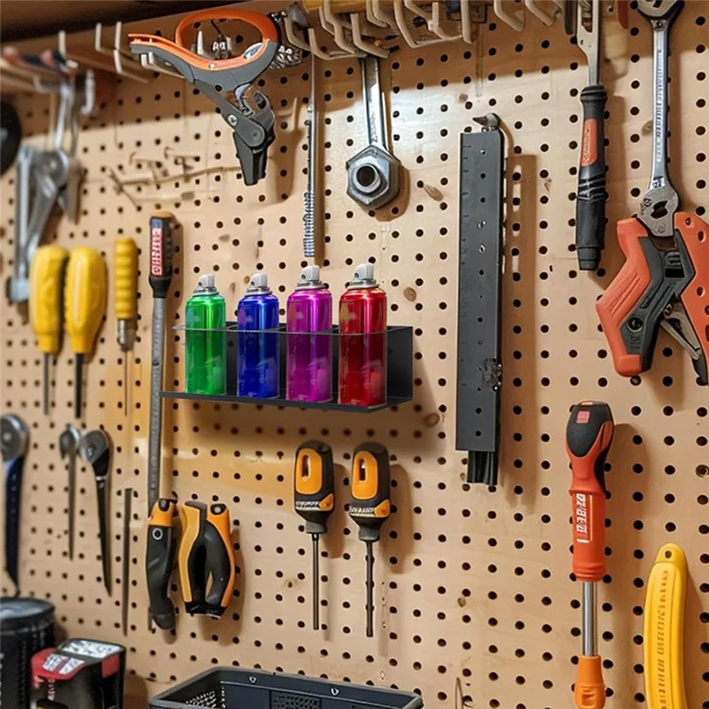 BHBD-2Pack Sprayer Can Holder Organizer For Garage And Workspace,Wall-Mounted Metal Aerosol Can Holder,Spray Paint Can Holder
BHBD-2Pack Sprayer Can Holder Organizer For Garage And Workspace,Wall-Mounted Metal Aerosol Can Holder,Spray Paint Can Holder