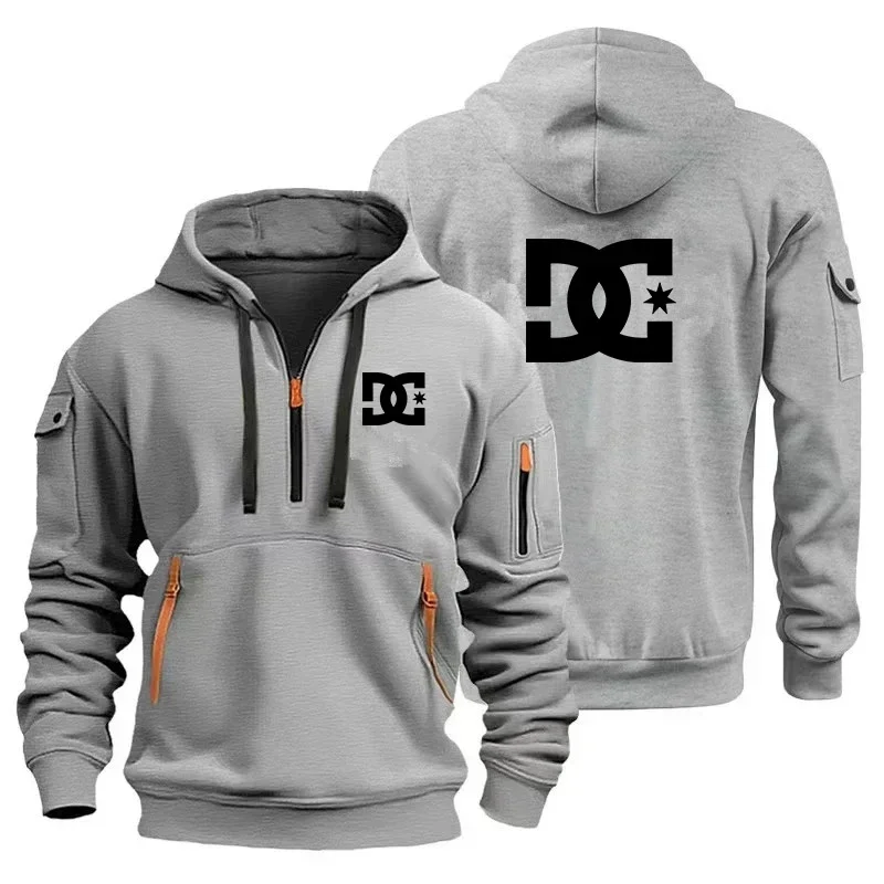 In 2025, European men's fashion will feature multi-pocket zipper hooded casual European-style loose hooded sportswear
In 2025, European men's fashion will feature multi-pocket zipper hooded casual European-style loose hooded sportswear