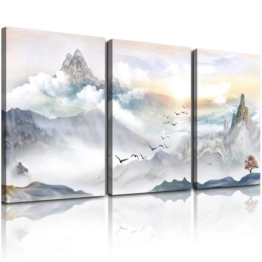 Peak Sunrise Triptych Diamond Painting 5D Diamond Embroidery Mosaic Full Square Round Cross Stitch Kits Landscape Home Decor
Peak Sunrise Triptych Diamond Painting 5D Diamond Embroidery Mosaic Full Square Round Cross Stitch Kits Landscape Home Decor
