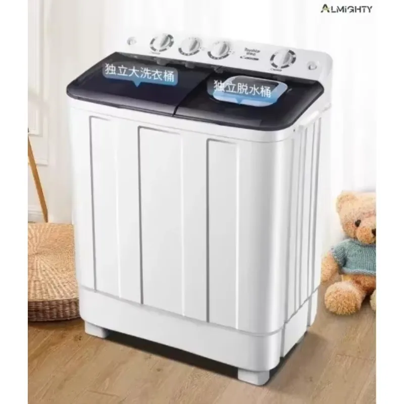 Полуавтоматическая стиральная машина: бытовая большая вместимость. Двойной ствол. Мини-стиральная машина с двухцилиндровым пульсатором для общежития
Полуавтоматическая стиральная машина: бытовая большая вместимость. Двойной ствол. Мини-стиральная машина с двухцилиндровым пульсатором для общежития