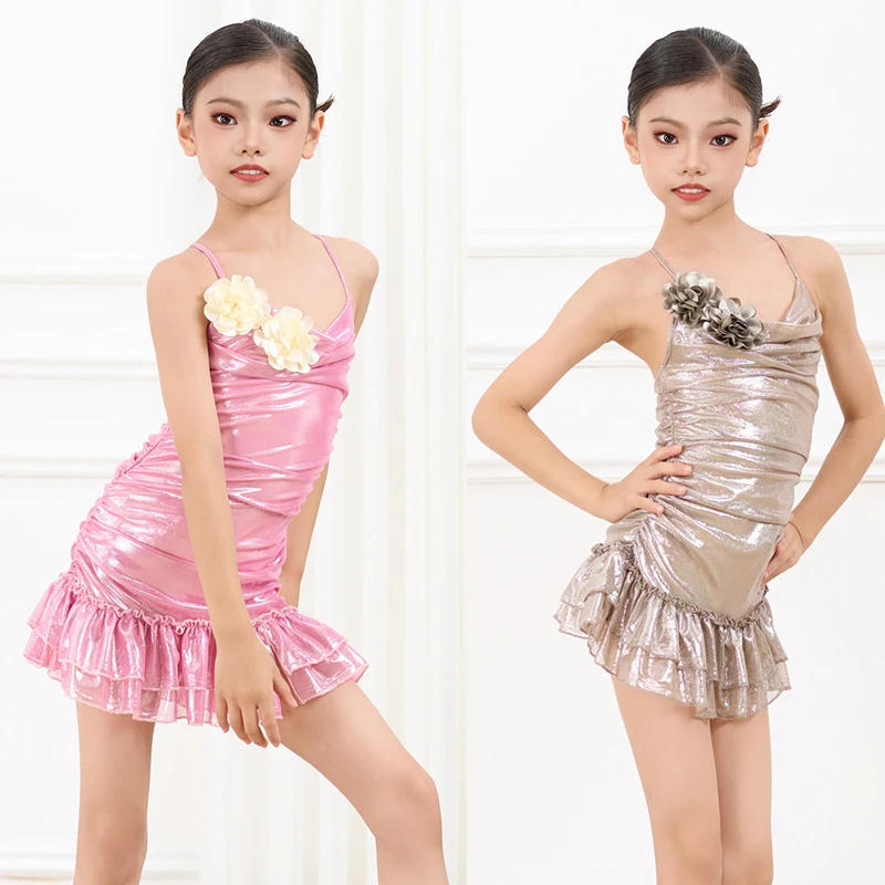 Kids Chacha Latin Dance Competition Dress Girls Laser Latin Dance Dress Children'S Latin Dance Professional Clothes XS11478
Kids Chacha Latin Dance Competition Dress Girls Laser Latin Dance Dress Children'S Latin Dance Professional Clothes XS11478