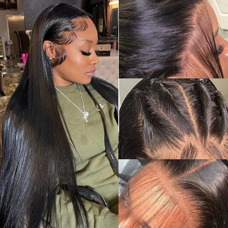Pretty Diary 13x6 Lace Front Wigs 180 Density Pre Plucked Straight Glueless 13x4 HD Transparent Lace Frontal Human Hair
Pretty Diary 13x6 Lace Front Wigs 180 Density Pre Plucked Straight Glueless 13x4 HD Transparent Lace Frontal Human Hair