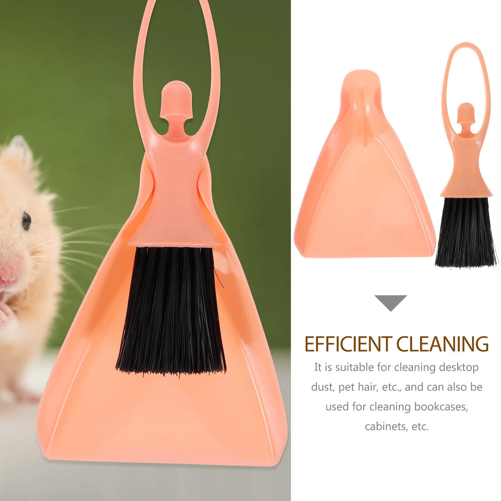 1Set Compact Broom and Dustpan Set Efficient Thorough Cleaning Tool for Pet Cages Bookcases Cabinets Hamster Cage Broom
1Set Compact Broom and Dustpan Set Efficient Thorough Cleaning Tool for Pet Cages Bookcases Cabinets Hamster Cage Broom