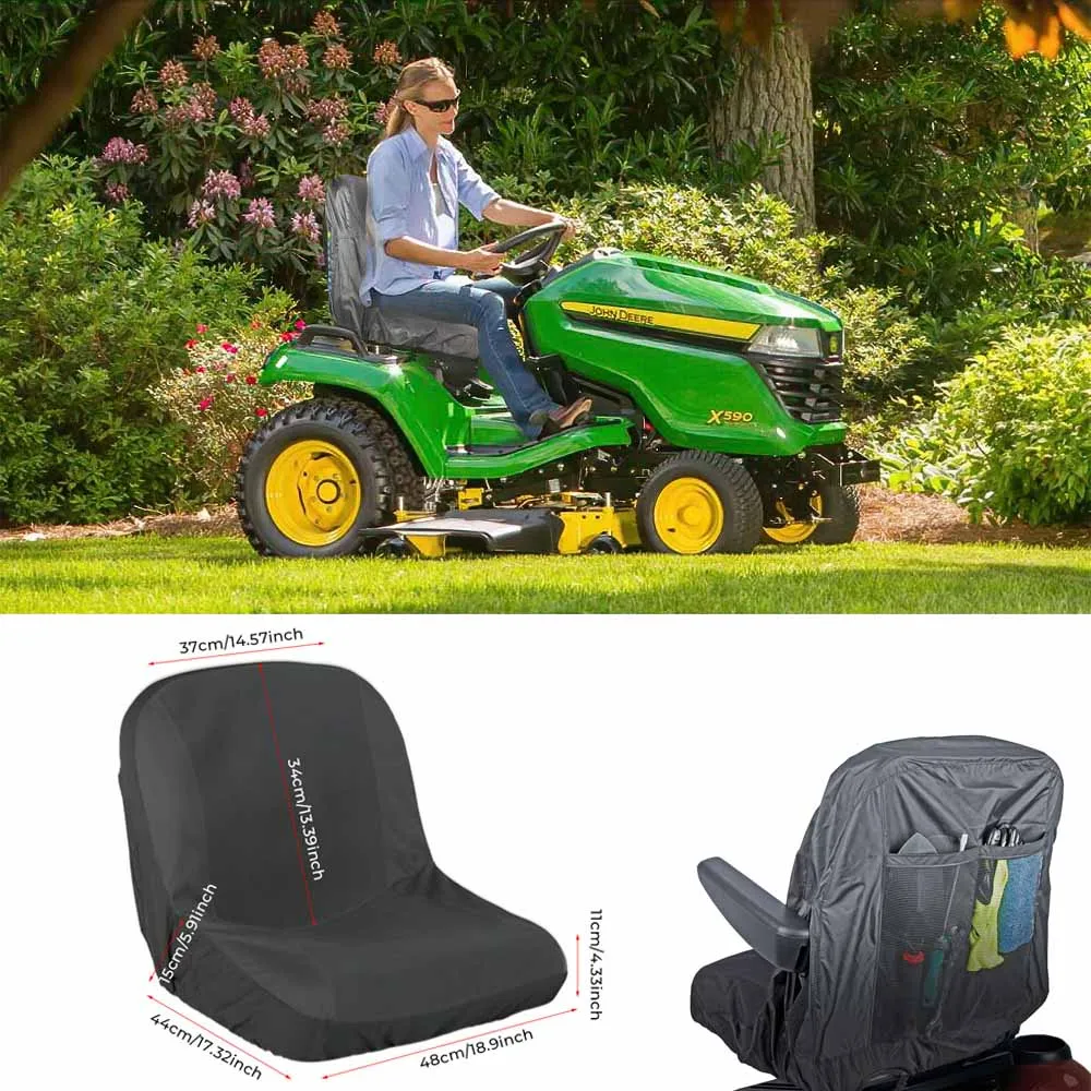 Riding mower seat cover,Oxford cloth lawn tractor seat cover Waterproof Universal Replacement Dustproof Forklift Chair Protector
Riding mower seat cover,Oxford cloth lawn tractor seat cover Waterproof Universal Replacement Dustproof Forklift Chair Protector