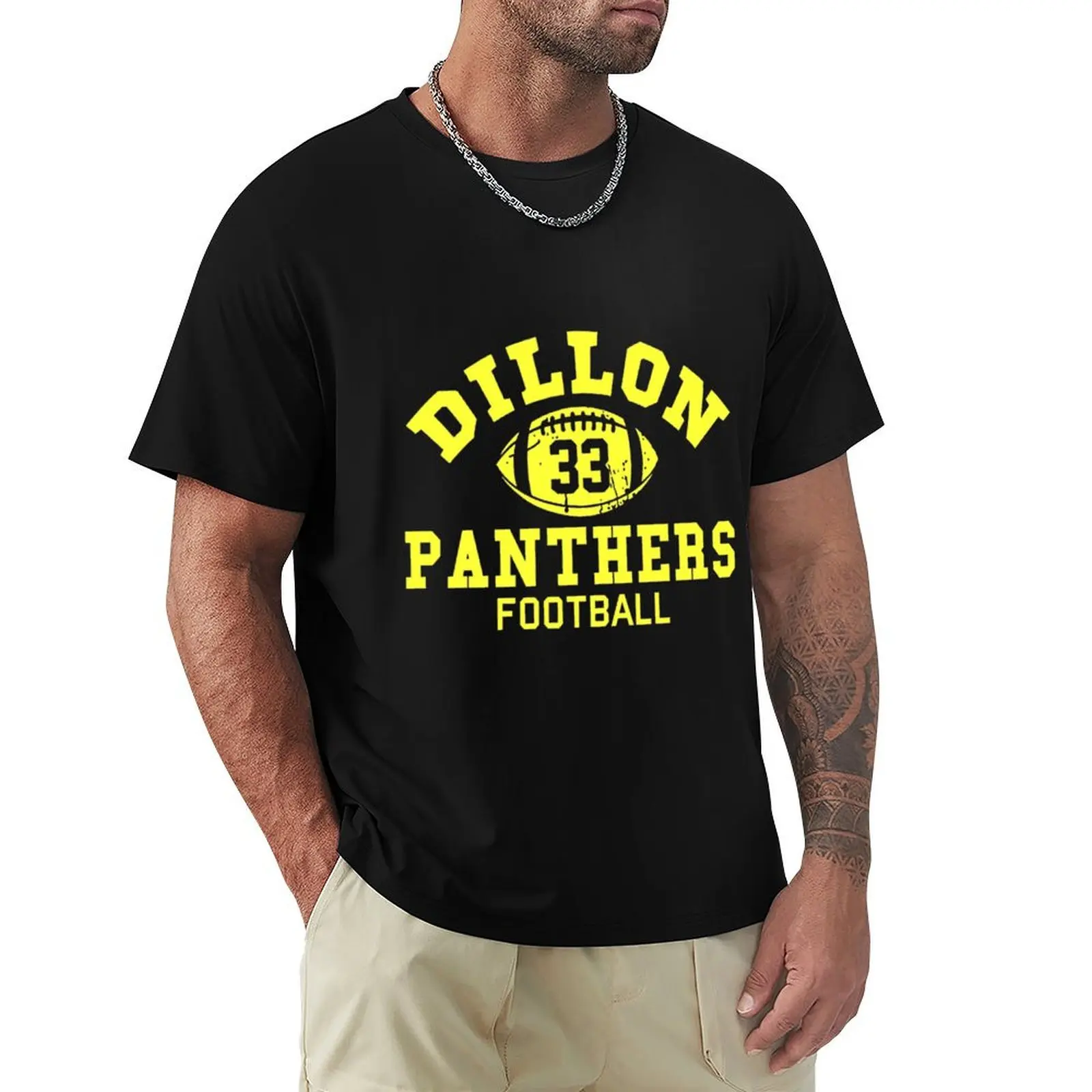 Dillon Panthers 33 T-Shirt Art Pattern Printed Casual Top
Dillon Panthers 33 T-Shirt Art Pattern Printed Casual Top