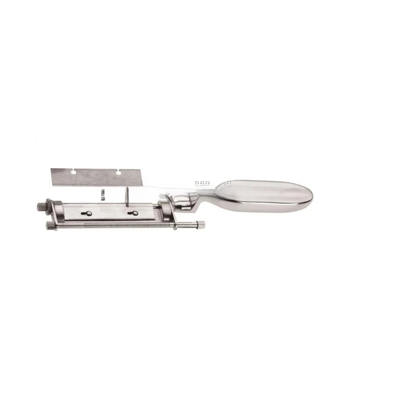 Microsurgical Instrument Roller Shaft Taking Peel Knife Roller Shaft Planting Peel Knife/BladeDermatome knife80/160mm
Microsurgical Instrument Roller Shaft Taking Peel Knife Roller Shaft Planting Peel Knife/BladeDermatome knife80/160mm