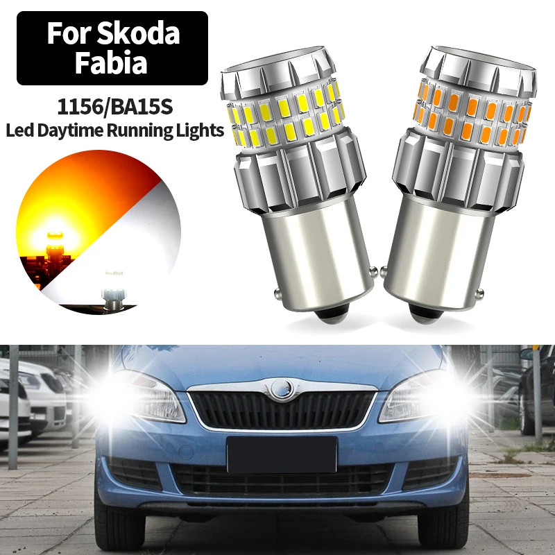 2 шт. DC12V Canbus No Error светодиодные дневные ходовые огни DRL P21W BA15S 1156 для Skoda Fabia mk2 2007 2008-2014 Автомобильные аксессуары
2 шт. DC12V Canbus No Error светодиодные дневные ходовые огни DRL P21W BA15S 1156 для Skoda Fabia mk2 2007 2008-2014 Автомобильные аксессуары