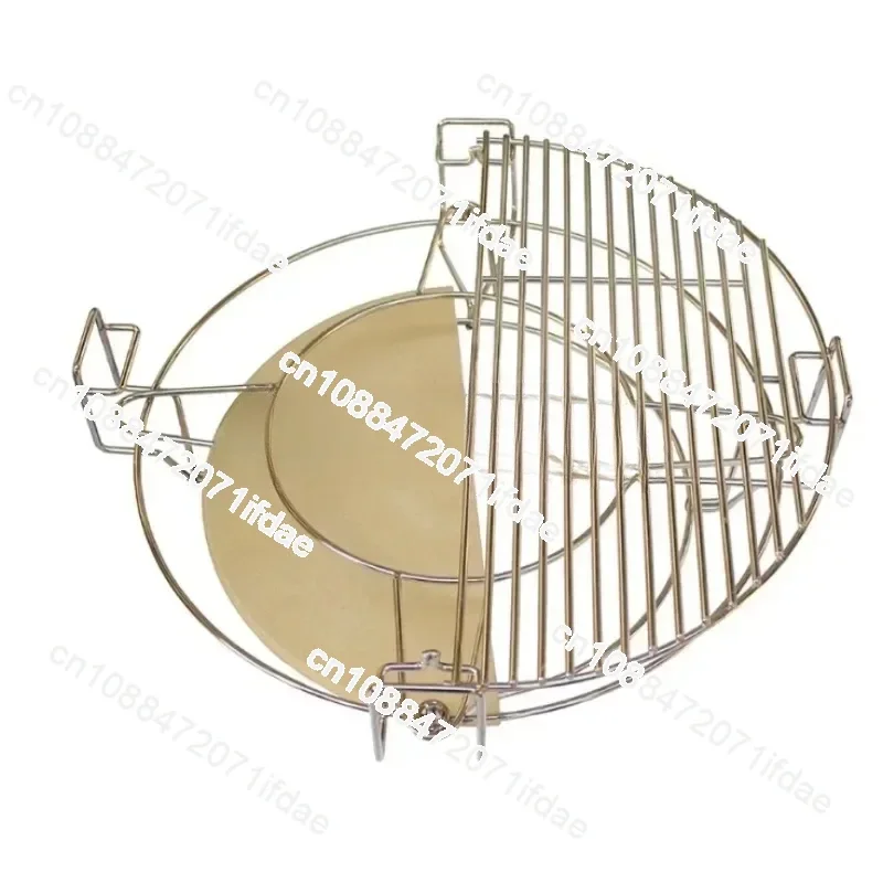 Divide And Conquer Cooking System For 21 Inch High Quality Round Kamado BBQ Grill Accessories
Divide And Conquer Cooking System For 21 Inch High Quality Round Kamado BBQ Grill Accessories