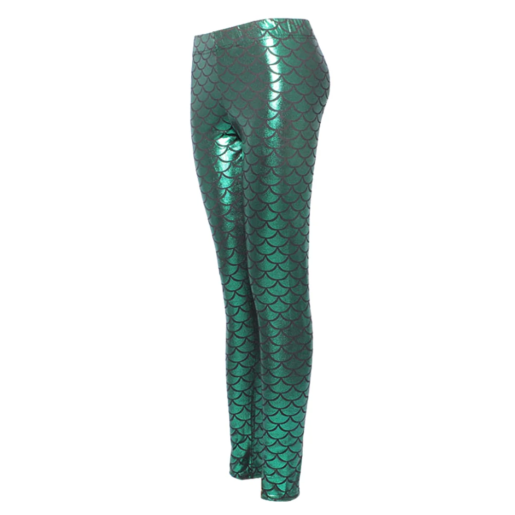 Fish Scale Leggings Good-looking Trousers Chic Sports Beach Tights Jumpsuit Dark Green Polyester Swim Elastic Mermaid
Fish Scale Leggings Good-looking Trousers Chic Sports Beach Tights Jumpsuit Dark Green Polyester Swim Elastic Mermaid