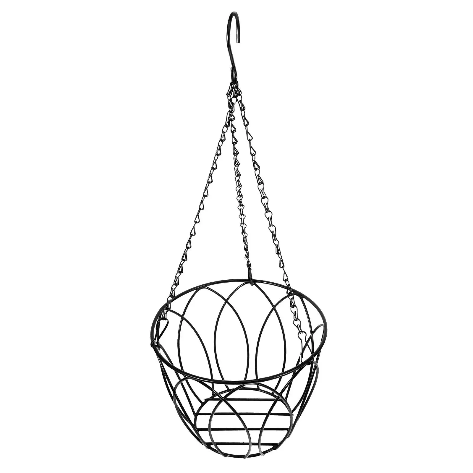 Balcony Flower Stand Hanging Planter Rack Iron Planters Medium Size Hook Chain Outdoor Gardening Flowerpot Holder Succulents
Balcony Flower Stand Hanging Planter Rack Iron Planters Medium Size Hook Chain Outdoor Gardening Flowerpot Holder Succulents