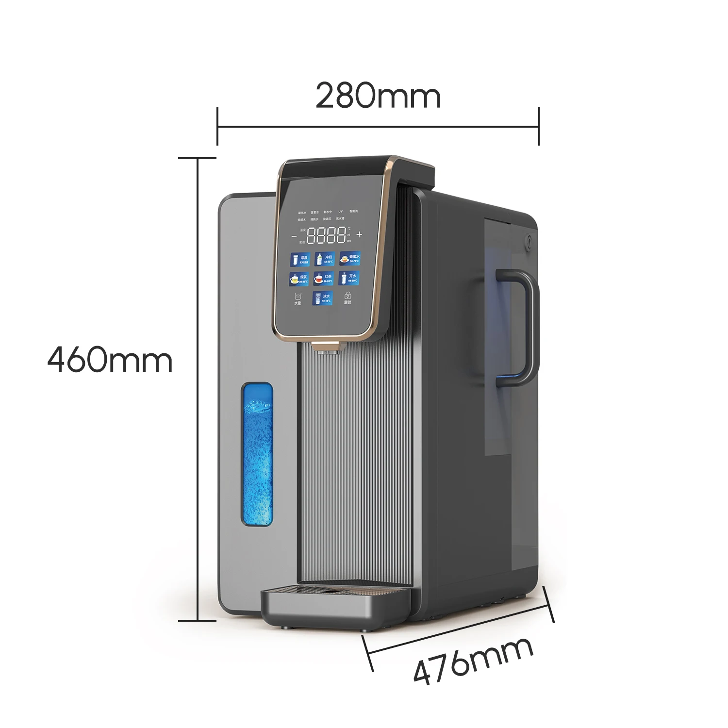 Reverse osmosis water filter system Electric pump Household drinking water Hydrogen generator Hot and cold household
Reverse osmosis water filter system Electric pump Household drinking water Hydrogen generator Hot and cold household