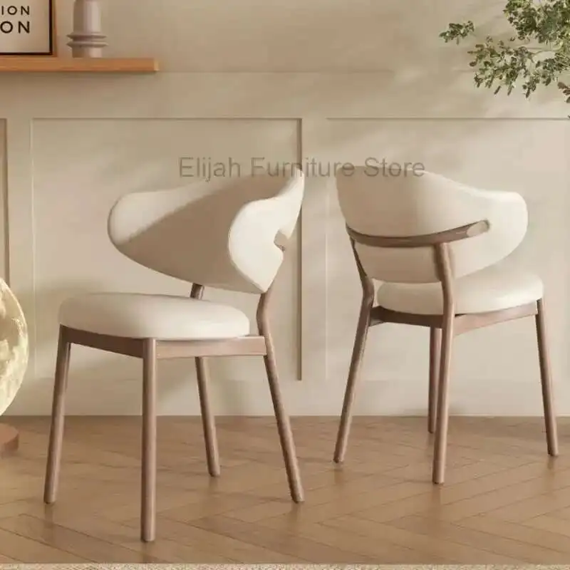 Cream Style Wooden Dining Chairs Luxury Relaxing Modern Living Room Dining Chairs Backrest Sillas Comedor Home Furniture WZ50DC
Cream Style Wooden Dining Chairs Luxury Relaxing Modern Living Room Dining Chairs Backrest Sillas Comedor Home Furniture WZ50DC