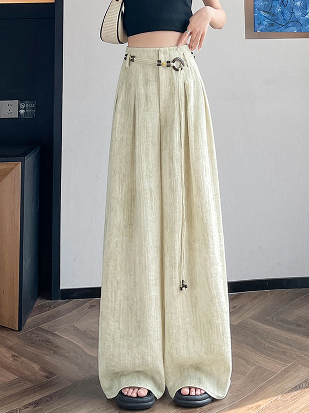 Casual Wide Leg Pants Women's Summer 2026 New High Waist Tied Dye Loose Fit Long Trousers Elegant Straight Tube Pants
Casual Wide Leg Pants Women's Summer 2026 New High Waist Tied Dye Loose Fit Long Trousers Elegant Straight Tube Pants