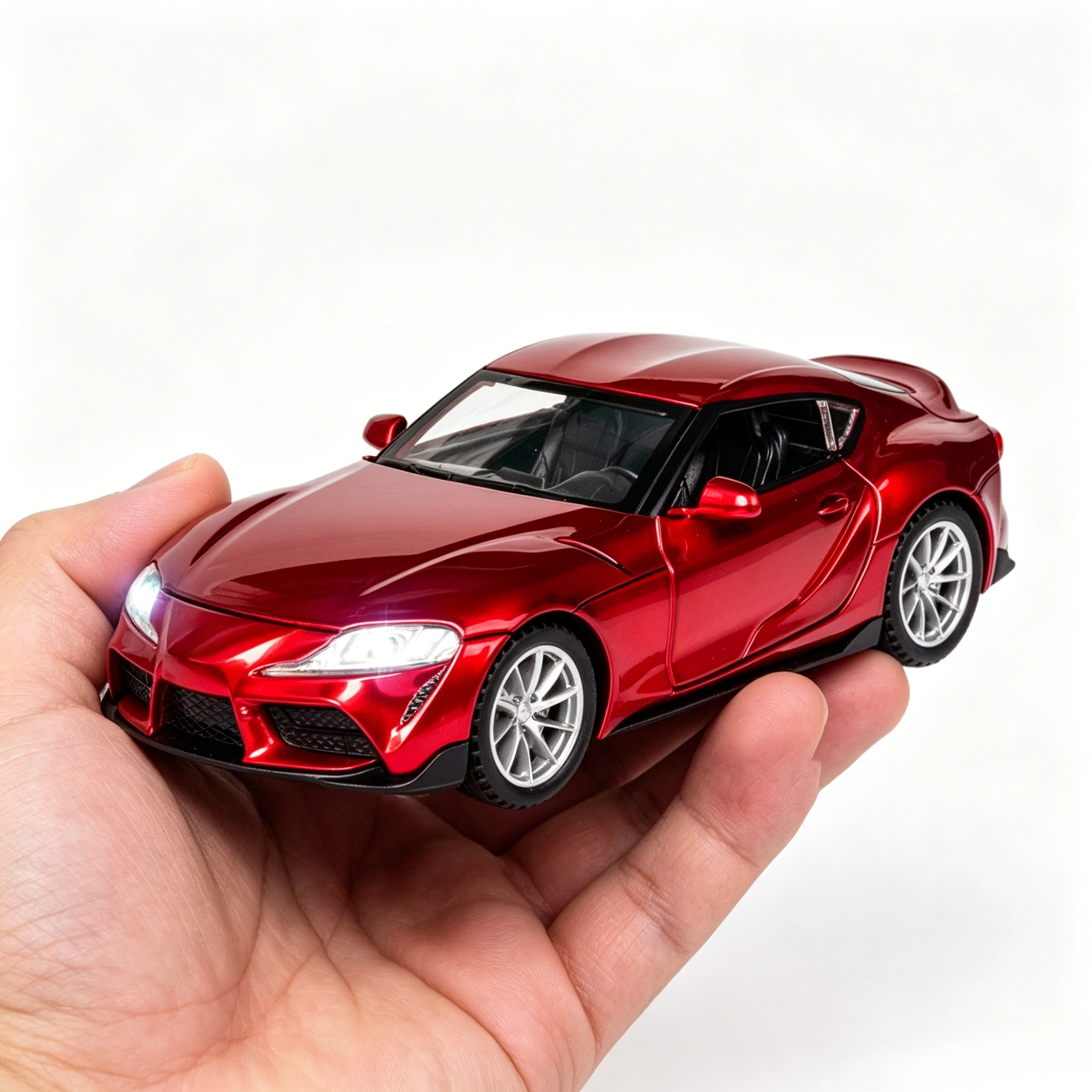 1:32 GR Supra Miniature Supercar Toy Models Alloy Diecast Sports Cars Pull Back Doors Opened Sound Light Collection Toys
1:32 GR Supra Miniature Supercar Toy Models Alloy Diecast Sports Cars Pull Back Doors Opened Sound Light Collection Toys