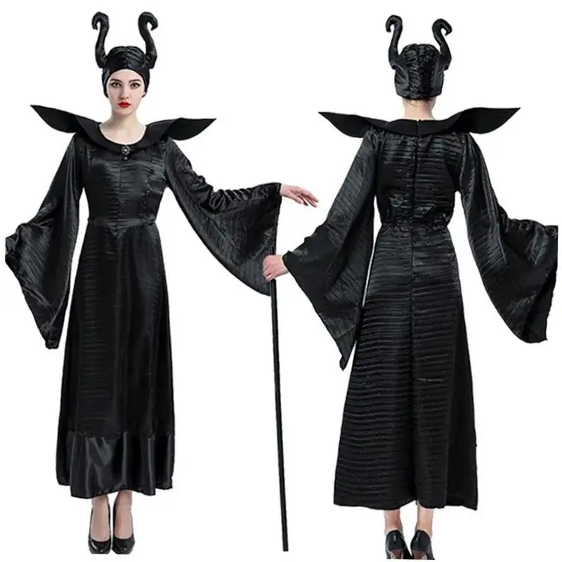 Adult Halloween Witch Costume Dark Queen Style Women's Fashionable Traditional Chinese Ethnic Stage Performance Clothing
Adult Halloween Witch Costume Dark Queen Style Women's Fashionable Traditional Chinese Ethnic Stage Performance Clothing