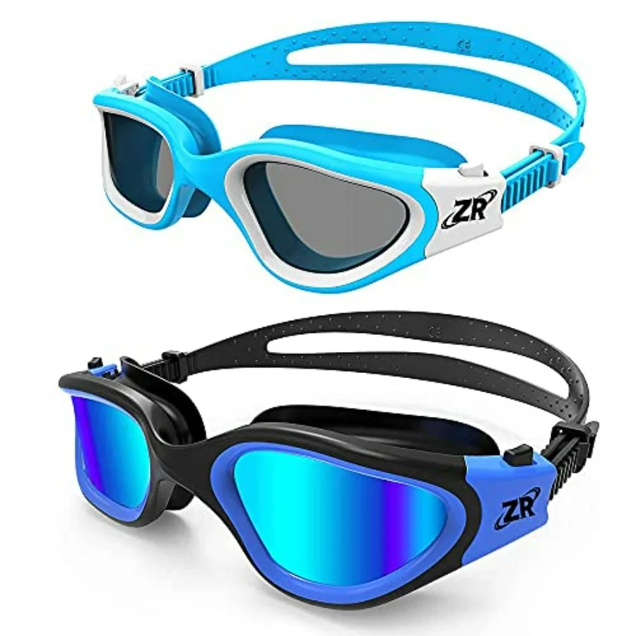 Swim goggles for kids and adults, polarized polycarbonate lenses, matte black frame, UV protection and anti-fog coating
Swim goggles for kids and adults, polarized polycarbonate lenses, matte black frame, UV protection and anti-fog coating