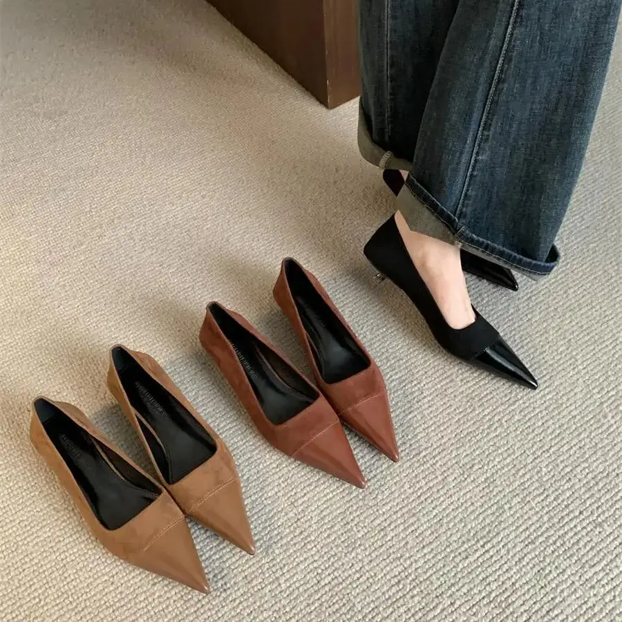 Bailamos 2025 Spring Pointed Toe Women Sexy Shallow Slip On Pumps Shoes Fashion Thin High Heel Ladies Elegant Dress Boat Shoes M
Bailamos 2025 Spring Pointed Toe Women Sexy Shallow Slip On Pumps Shoes Fashion Thin High Heel Ladies Elegant Dress Boat Shoes M