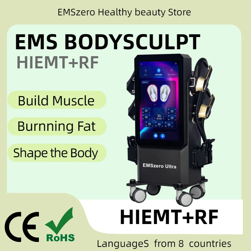 2025 EMSzero Ultra Neo Machine EMSzero 6500W EMS Body Muscle Sculpt Stimulate Electromagnetic Hi-emt Slimming Salon
2025 EMSzero Ultra Neo Machine EMSzero 6500W EMS Body Muscle Sculpt Stimulate Electromagnetic Hi-emt Slimming Salon