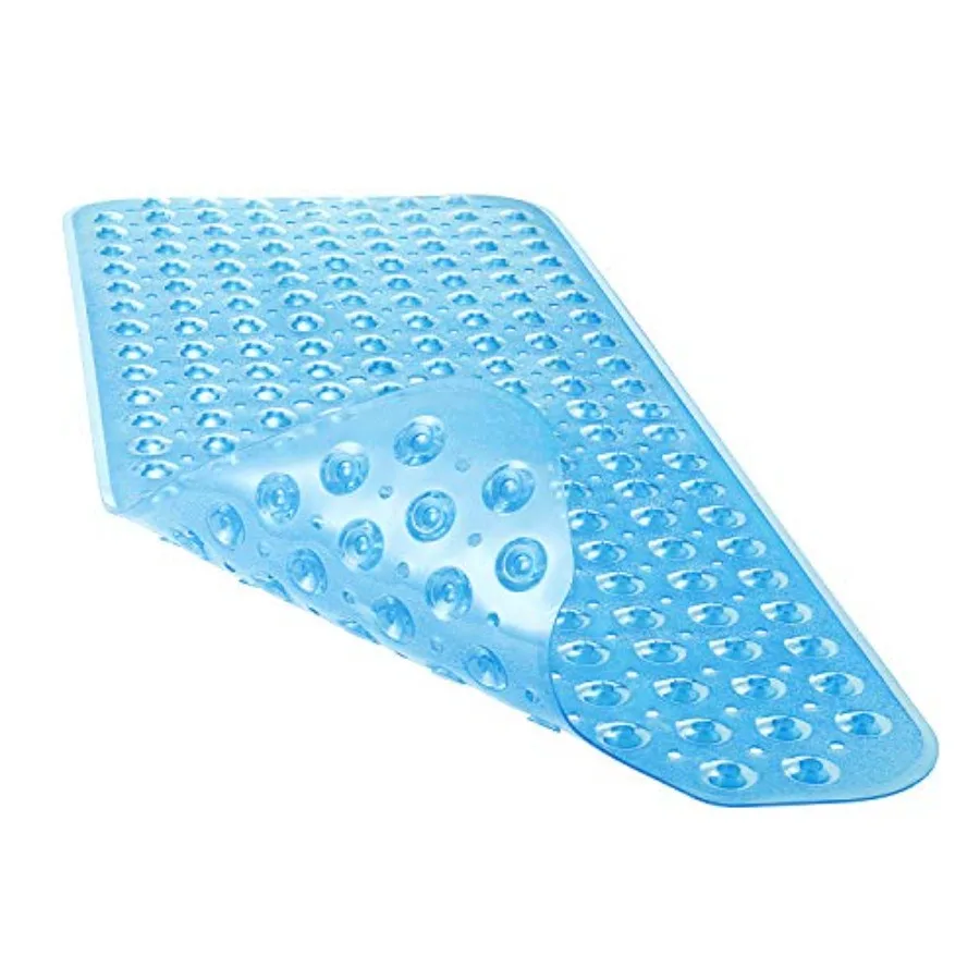 Bath and Shower Safety Mats 40x16 inch Non Slip with Suction Cups for Bathroom Stall and Tub Floor Extra Large and Machine Wash
Bath and Shower Safety Mats 40x16 inch Non Slip with Suction Cups for Bathroom Stall and Tub Floor Extra Large and Machine Wash