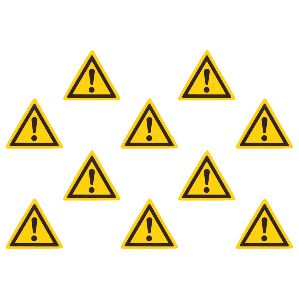 10 Pcs Safety Warning Labels Funny Security Sign Car Sticker Stickers Yellow Industrial Signs
10 Pcs Safety Warning Labels Funny Security Sign Car Sticker Stickers Yellow Industrial Signs
