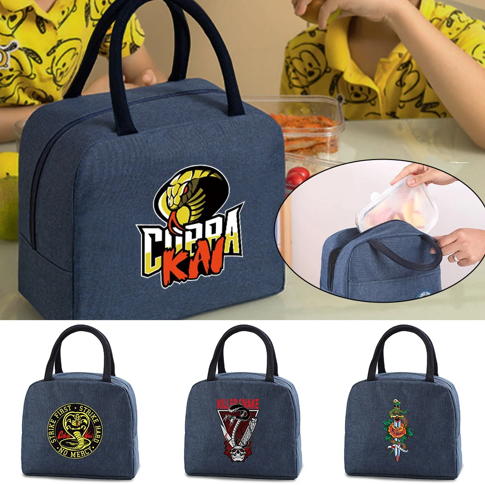 Lunch Bag Cooler Tote Portable Insulated Box Thermal Food Container School Picnic for Men Women Kids Cobra Print Travel Lunchbox
Lunch Bag Cooler Tote Portable Insulated Box Thermal Food Container School Picnic for Men Women Kids Cobra Print Travel Lunchbox