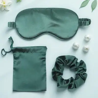 3Pcs Sleeping Eye Mask Set Elastic Strap Hair Scrunchies Travel Storage Luxury Drawstring Bag Sleeping Mask Travel Blindfold
3Pcs Sleeping Eye Mask Set Elastic Strap Hair Scrunchies Travel Storage Luxury Drawstring Bag Sleeping Mask Travel Blindfold