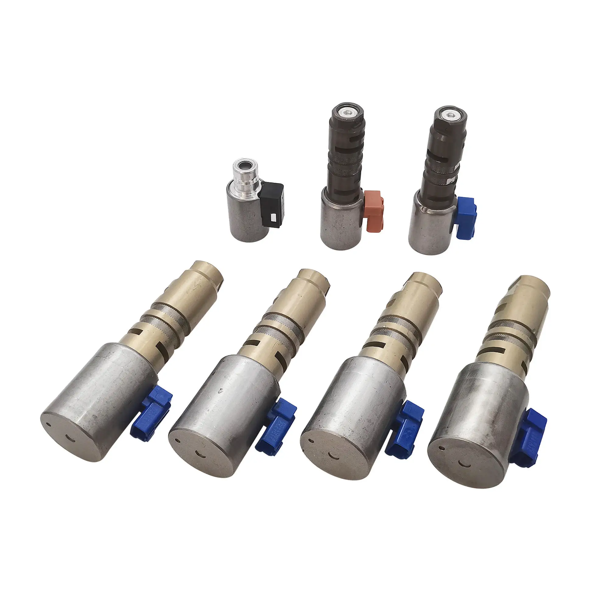 AC60 Transmission Solenoid Valve Kit 7-piece Set, Suitable for ToyotaSS Overbearing, Remanufactured
AC60 Transmission Solenoid Valve Kit 7-piece Set, Suitable for ToyotaSS Overbearing, Remanufactured
