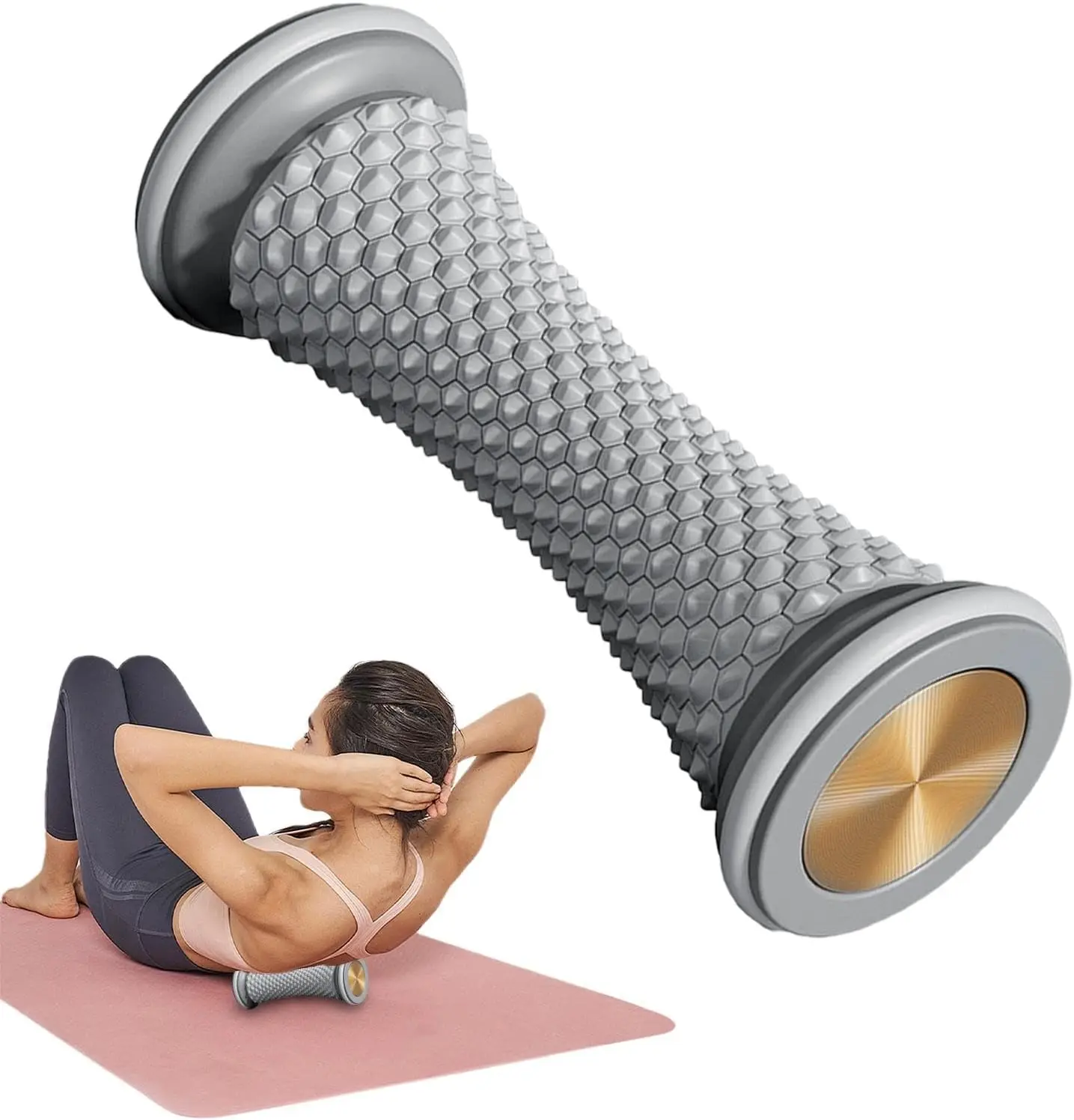 Foot Massage Roller, Manual Foot Massager Deep Tissue Massage Tool, Acupressure Trigger Point for Plantar Fasciitis Relief
Foot Massage Roller, Manual Foot Massager Deep Tissue Massage Tool, Acupressure Trigger Point for Plantar Fasciitis Relief