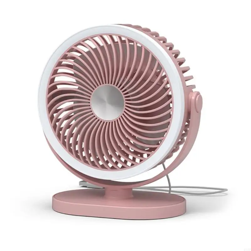 462E USB Desk Fan With LED Light 360° Rotation Portable Silent 2-speed Adjustable
462E USB Desk Fan With LED Light 360° Rotation Portable Silent 2-speed Adjustable