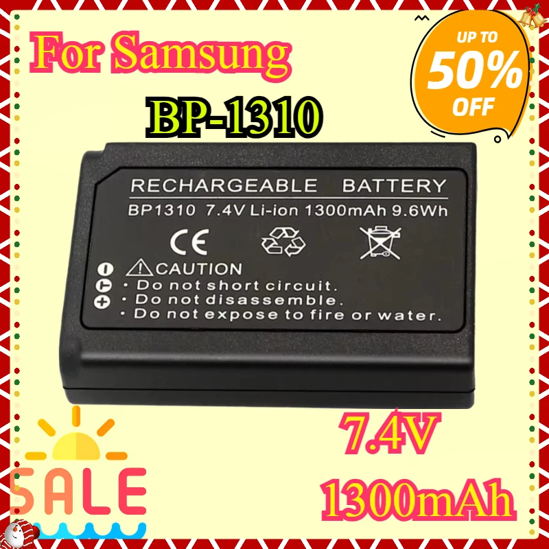 BP-1310 Battery 1300mAh Rechargeable Batteries For Samsung NX11 NX20 NX5 NX10 NX100 BP 1310 BP1310 Cameras Lithium Battery Pack
BP-1310 Battery 1300mAh Rechargeable Batteries For Samsung NX11 NX20 NX5 NX10 NX100 BP 1310 BP1310 Cameras Lithium Battery Pack