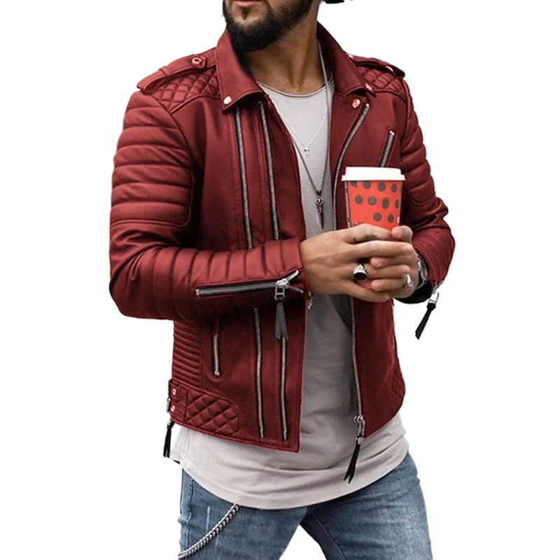 2023 New Casual Men's Route Lapel Fashion Versatile Personalized Simple Trend Handsome Loose Size Leather Coat
2023 New Casual Men's Route Lapel Fashion Versatile Personalized Simple Trend Handsome Loose Size Leather Coat