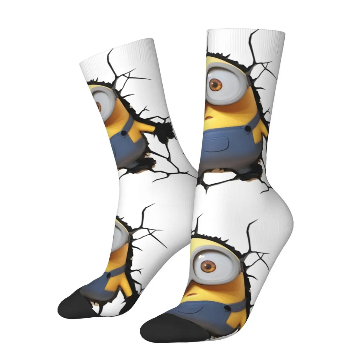 Носки мужские в стиле Харадзюку, шокирующие короткие бесшовные в уличном стиле с миньонами из Гадкий я, Харадзюку
Носки мужские в стиле Харадзюку, шокирующие короткие бесшовные в уличном стиле с миньонами из Гадкий я, Харадзюку