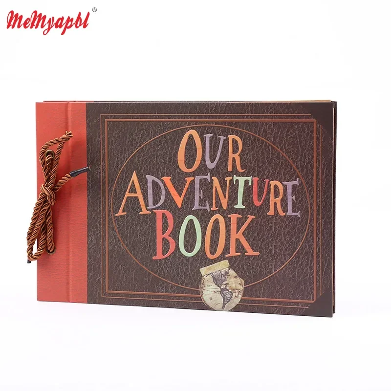 Retro DIY Photo Album Family Handmade Sticky Type Baby Autograph Album Our Adventure Book 40 Light Sheets Christmas Gift
Retro DIY Photo Album Family Handmade Sticky Type Baby Autograph Album Our Adventure Book 40 Light Sheets Christmas Gift