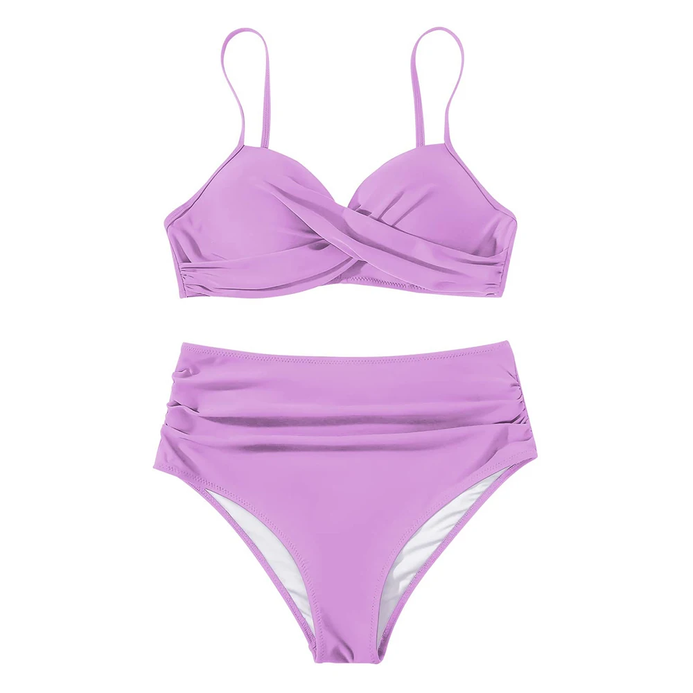 Women Swimwear Women Bikini Women Swimsuit Female Halter High Waist Push Up Soild Split Swimsuit Bathing Beach
Women Swimwear Women Bikini Women Swimsuit Female Halter High Waist Push Up Soild Split Swimsuit Bathing Beach