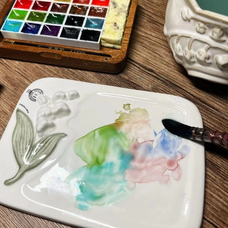 Suzuki Shaped Ceramic Color Palette Traditional Chinese Painting Color Adjusting Tools Student Painting Supplies Art Specific
Suzuki Shaped Ceramic Color Palette Traditional Chinese Painting Color Adjusting Tools Student Painting Supplies Art Specific