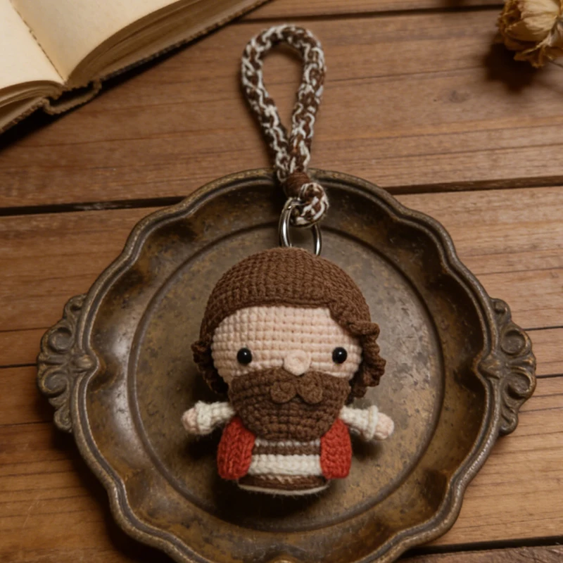 Yarnie Amigurumi Crocheted Jesus Ornaments Dolls - Handmade Small Gifts
Yarnie Amigurumi Crocheted Jesus Ornaments Dolls - Handmade Small Gifts