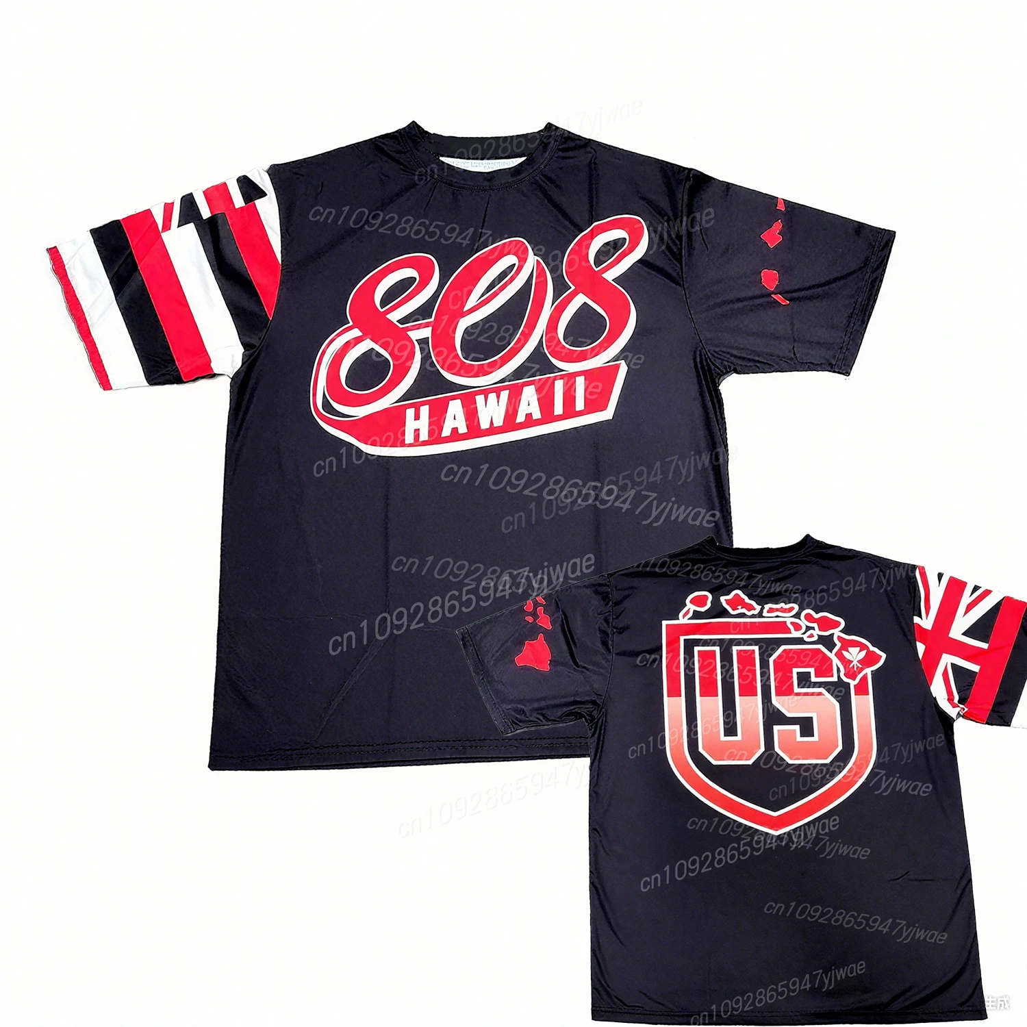 2025 American Hawaii Football Jersey T-Shirt 808 3d Graphic T-Shirts O-Neck Quick Drying Sportswear Women'S Hip-Hop Fashion Top
2025 American Hawaii Football Jersey T-Shirt 808 3d Graphic T-Shirts O-Neck Quick Drying Sportswear Women'S Hip-Hop Fashion Top