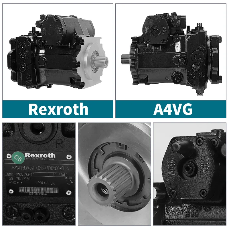 NewA4VG56 Hydraulic Piston Pump A4VG28 A4VG40 A4VG56 A4VG71 A4VG90 A4VG125 A4VG180 Hydraulic Pump
NewA4VG56 Hydraulic Piston Pump A4VG28 A4VG40 A4VG56 A4VG71 A4VG90 A4VG125 A4VG180 Hydraulic Pump