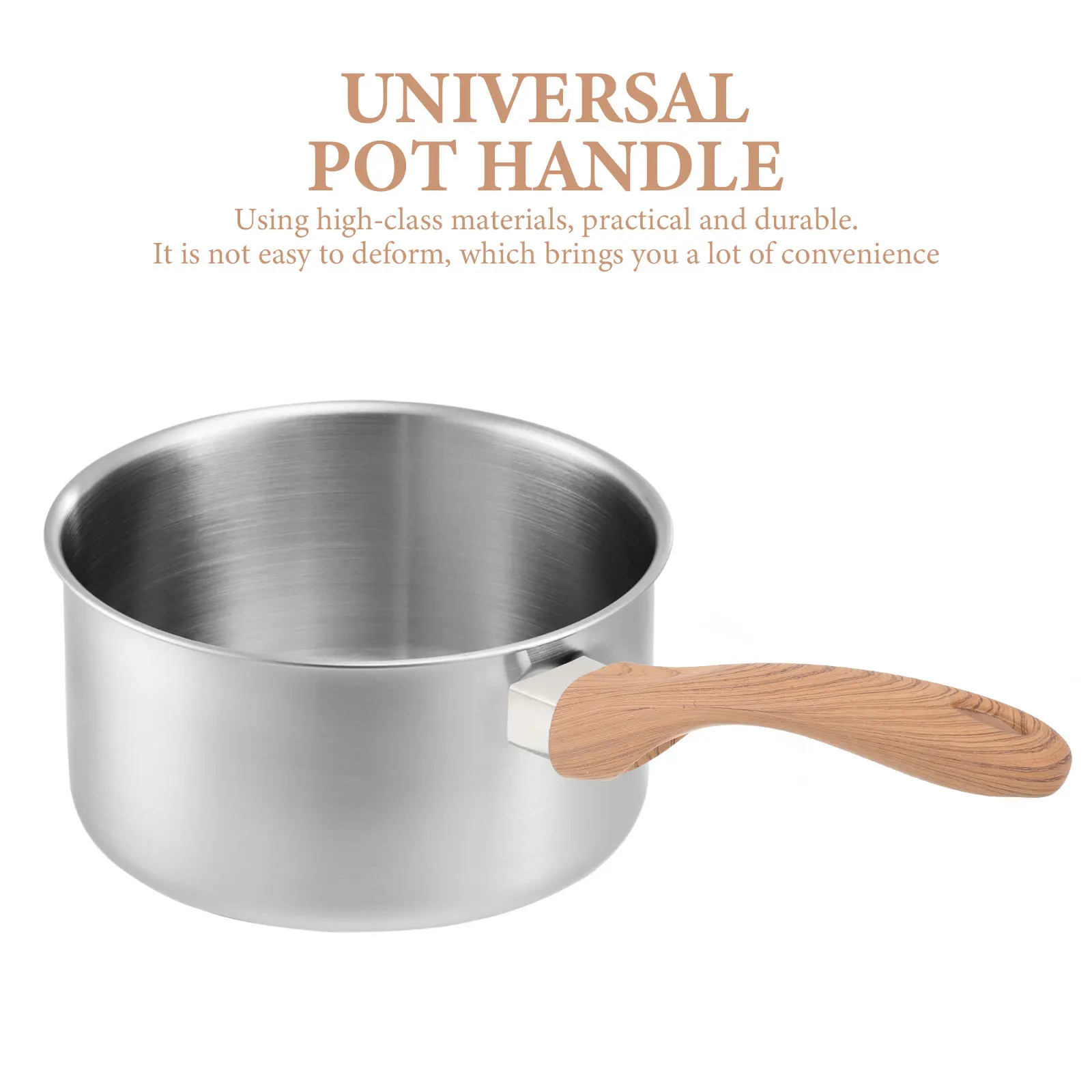 2 Pcs Wood Grain Pot H Universal Detachable Long Grip Replacements for Milk Pot Wok Frying Pan Kitchen Gadgets
2 Pcs Wood Grain Pot H Universal Detachable Long Grip Replacements for Milk Pot Wok Frying Pan Kitchen Gadgets