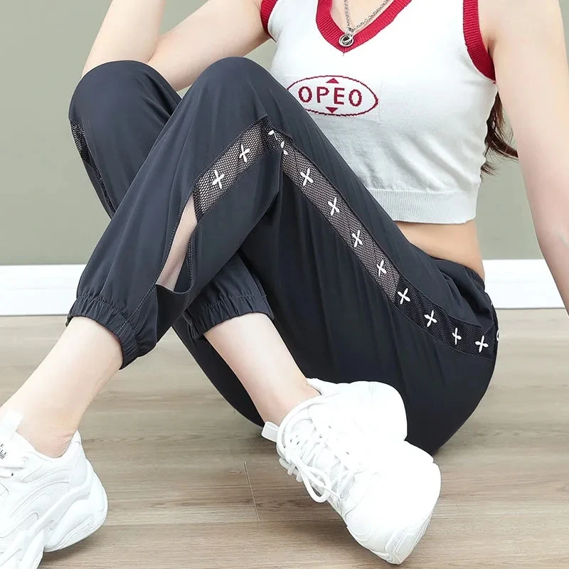 Quick-drying Pants Women 2022 Summer New Fashion All-match Air-conditioning Pants High Waist Casual Large Size Nine-point Pants
Quick-drying Pants Women 2022 Summer New Fashion All-match Air-conditioning Pants High Waist Casual Large Size Nine-point Pants