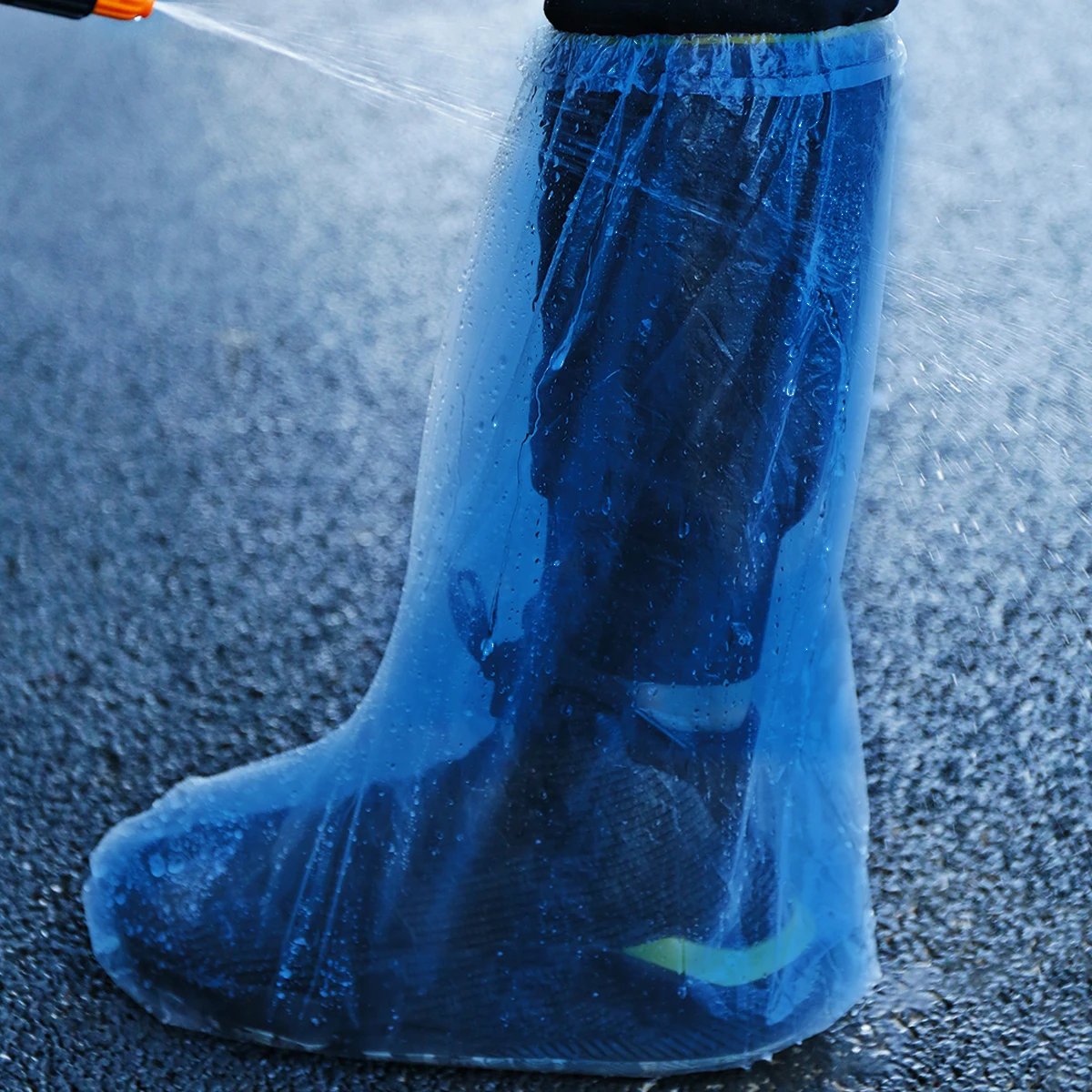 10pcs Waterproof Anti-slip Boot Cover High-top Shoe Protective Disposable For Men Women Gardening Travel Car Use PE Material
10pcs Waterproof Anti-slip Boot Cover High-top Shoe Protective Disposable For Men Women Gardening Travel Car Use PE Material