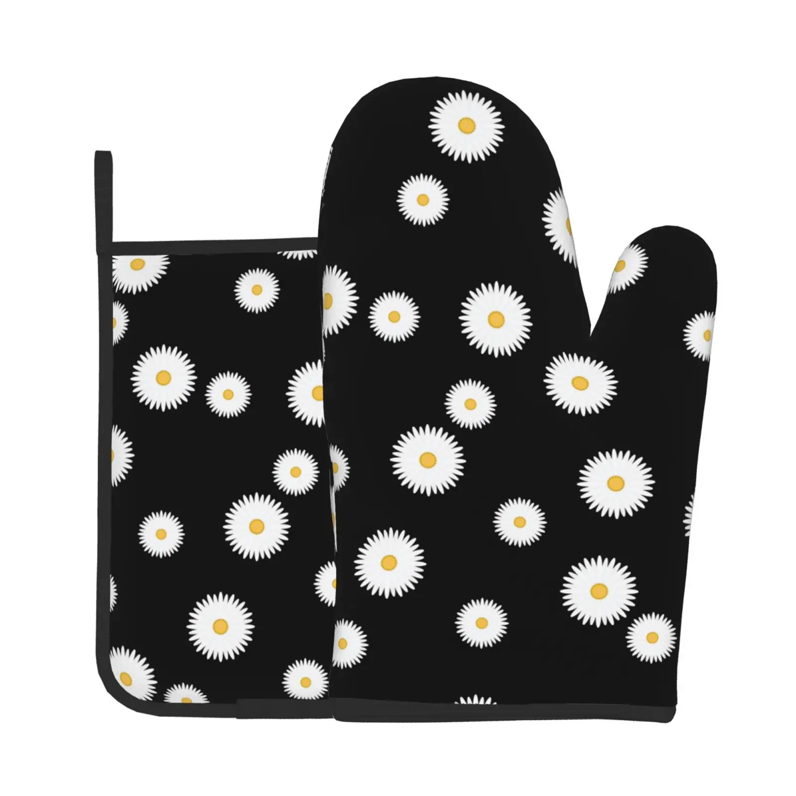 Перчатки и варежки для духовки хризантемы, высокая термостойкость, с перчатками, перчатки для выпечки, приготовления пищи, гриля
Перчатки и варежки для духовки хризантемы, высокая термостойкость, с перчатками, перчатки для выпечки, приготовления пищи, гриля