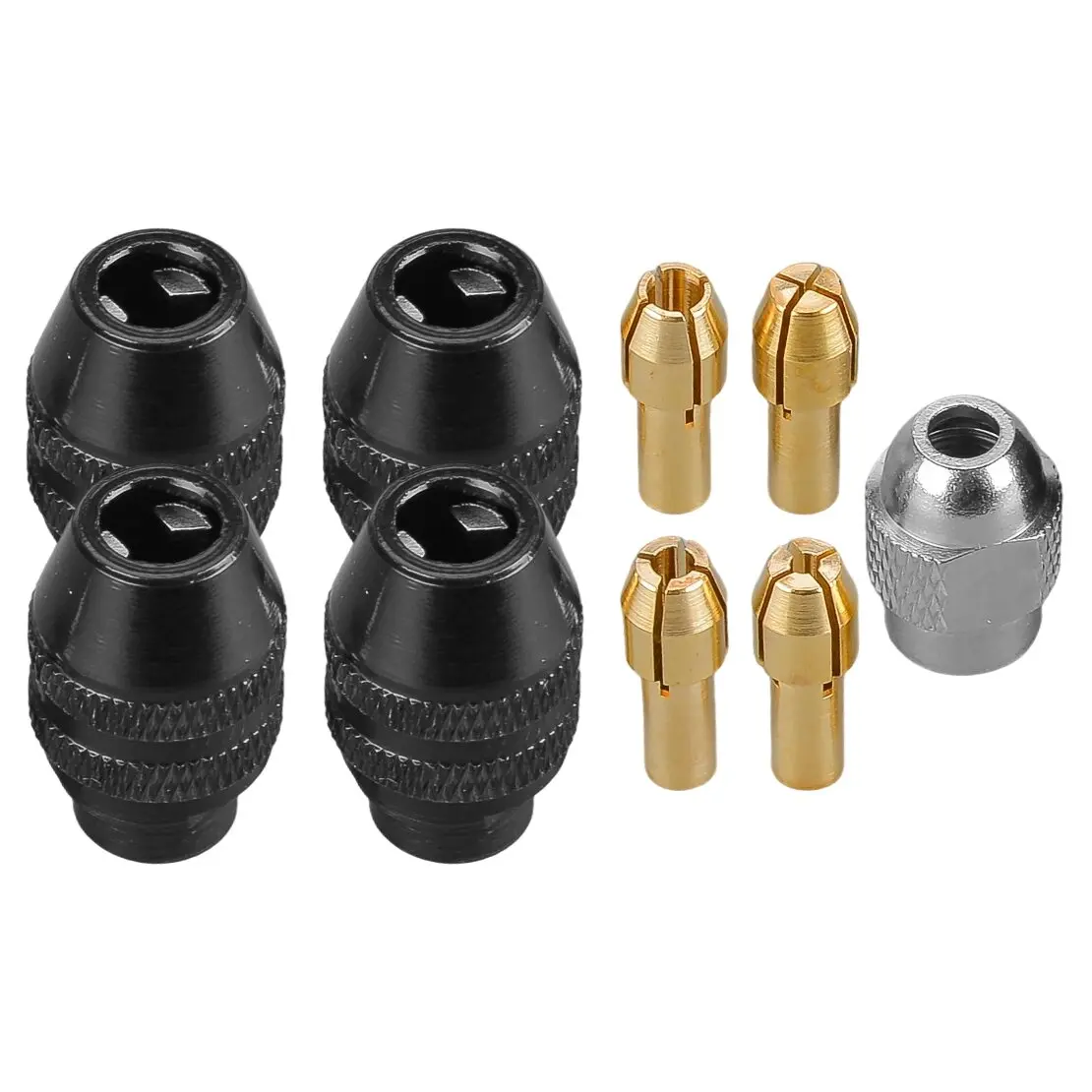 9Pcs Drill Chuck Collet Nut Set Repair Kit Fit For Rotary Tool Drill Bits Sanding Drums Polishing Wheels
9Pcs Drill Chuck Collet Nut Set Repair Kit Fit For Rotary Tool Drill Bits Sanding Drums Polishing Wheels
