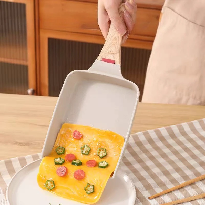 Household Temperature Controlled Japanese Non Stick Frying Pan Egg Roll Pot Square Steak Breakfast Pan Easy To Clean Fried Pot
Household Temperature Controlled Japanese Non Stick Frying Pan Egg Roll Pot Square Steak Breakfast Pan Easy To Clean Fried Pot