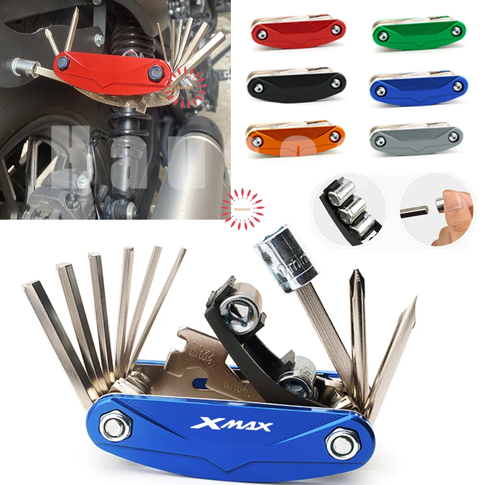 For YAMAHA XMAX 125/250/300/400 X Max Repair Screwdriver Set Tool Multifunctional Tool Conbination Tool Hot Deal CNC Accessories
For YAMAHA XMAX 125/250/300/400 X Max Repair Screwdriver Set Tool Multifunctional Tool Conbination Tool Hot Deal CNC Accessories