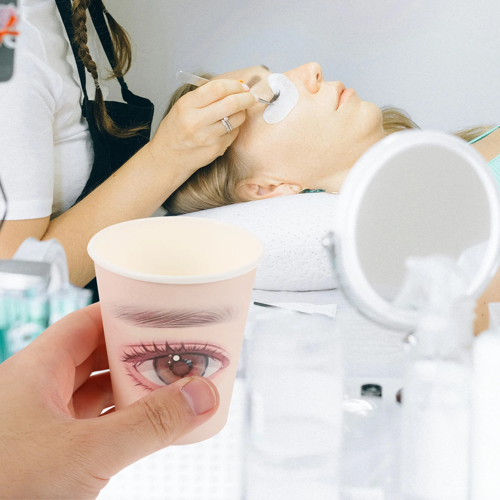 20 Pcs Eyelash Practice Paper Cup for Extensions Beginners Lashes Training Cups Kit Supplies Soft Comfort Long Lasting Makeup
20 Pcs Eyelash Practice Paper Cup for Extensions Beginners Lashes Training Cups Kit Supplies Soft Comfort Long Lasting Makeup